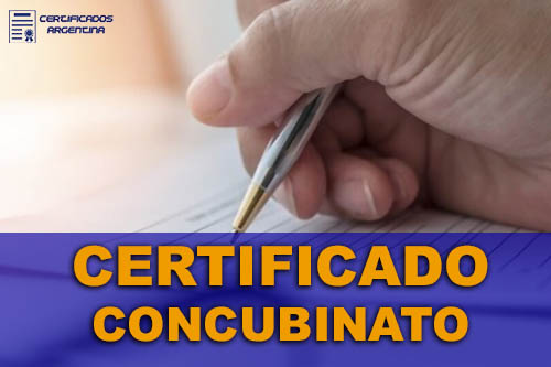certificado de concubinato